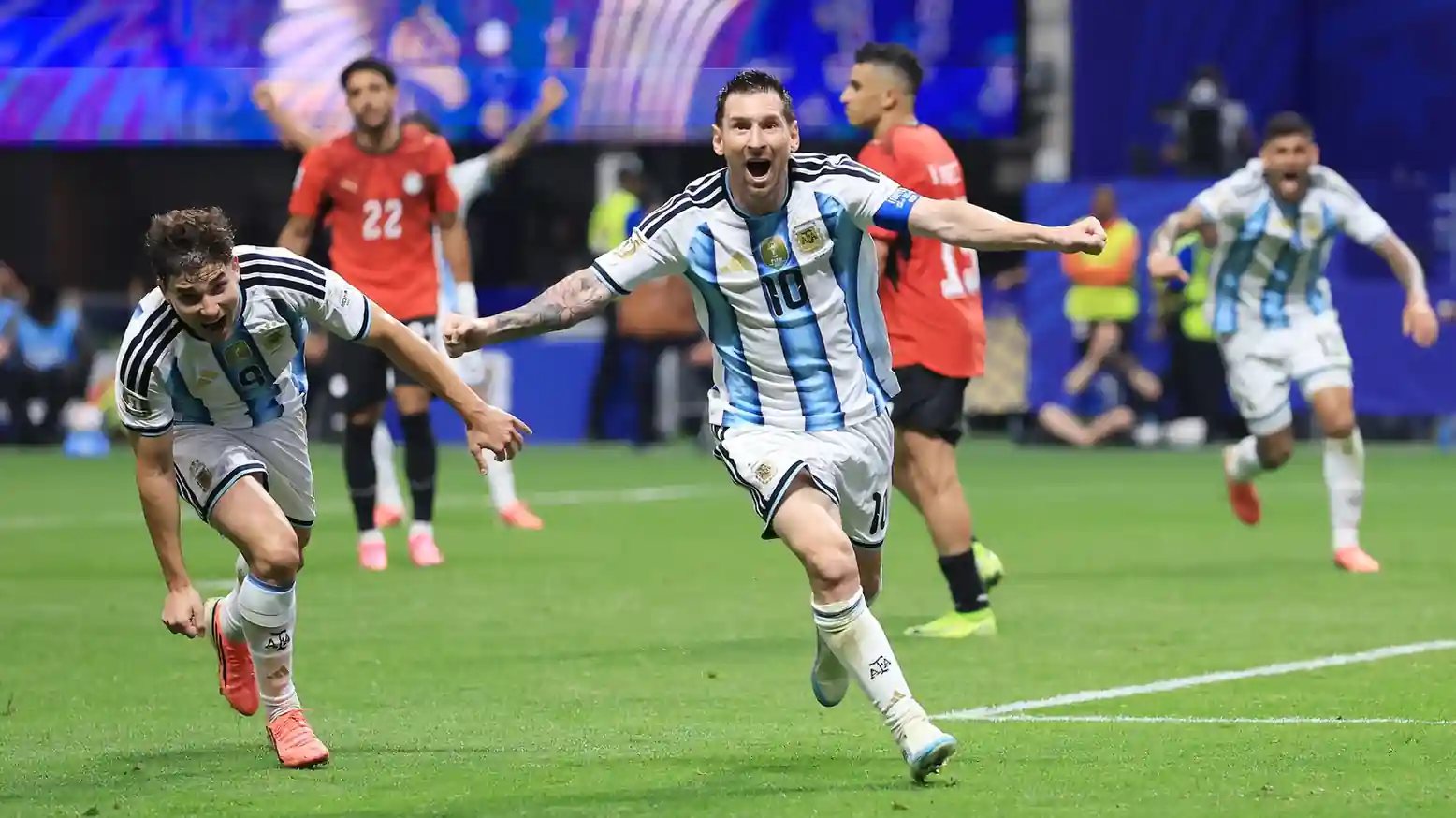 Lionel Messi shapes Argentina VS Switzerland from a set piece at World Cup 2026