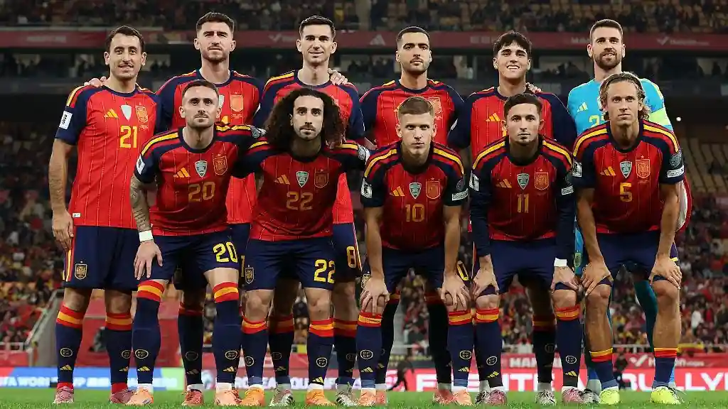 Spain national football team players training ahead of the 2026 FIFA World Cup